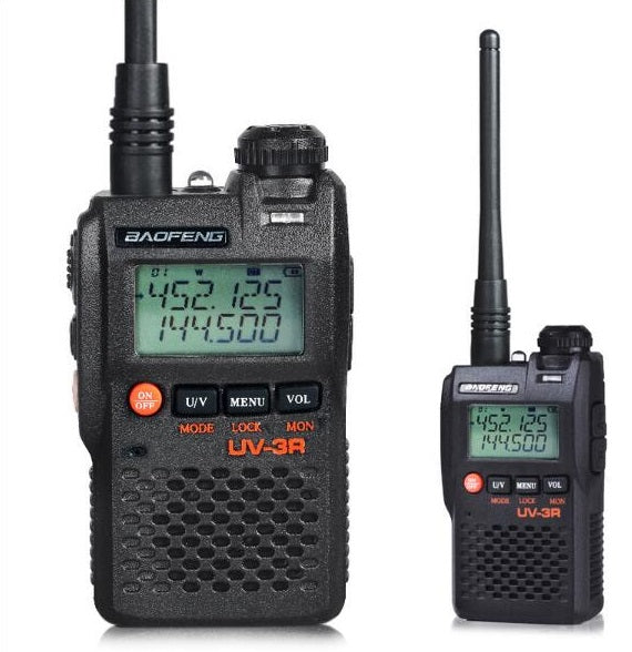Ricetrasmittente Baofeng UV-3R VHF-UHF con auricolare 6541236546497 Z080