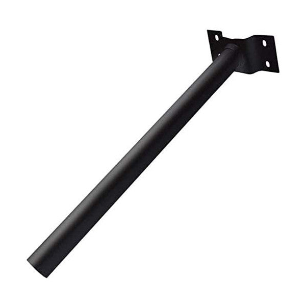 Staffa a parete per lampione LED stradale 460 mm nero Z260