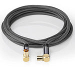 Cavo coassiale Nedis IEC maschio-femmina 5 m schermato 90° - immagine 7