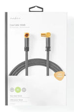 Cavo coassiale Nedis IEC maschio-femmina 5 m schermato 90° - immagine 3