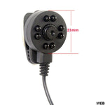 Microtelecamera AHD 3.6mm a colori con microfono 8 LED IR Z365