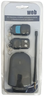 Kit ricevitore universale 433,92 MHz con 2 radiocomandi - immagine 4