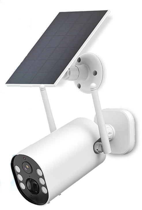 Telecamera IP WiFi 2MP 1080p con pannello solare e scheda SIM