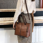 Borsa a tracolla donna in pelle PU 35x29x10 cm