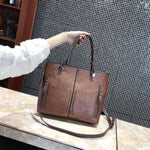 Borsa a tracolla donna in pelle PU 35x29x10 cm