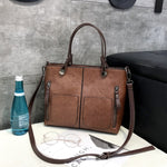 Borsa a tracolla donna in pelle PU 35x29x10 cm