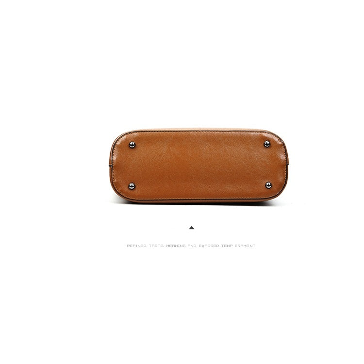 Borsa a tracolla donna in pelle PU casual 33x29x12 cm
