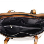 Borsa a tracolla donna in pelle PU casual 33x29x12 cm