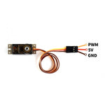 Microservo Waveshare MG90S con ingranaggi metallici, 180° - immagine 5