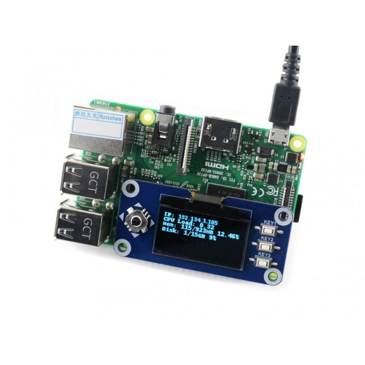Display OLED 1,3 pollici 128x64 SPI/I2C per Raspberry Pi - immagine 4