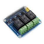 Scheda relè 4 canali per Raspberry Pi A+, B+, 2B, 3B e 3B+