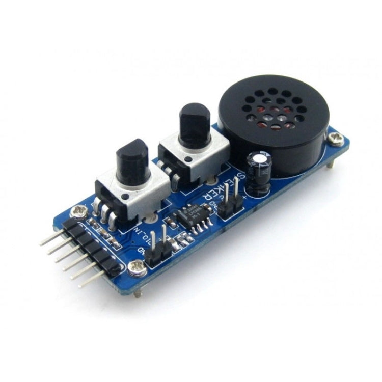 Scheda di test AD/DA con amplificatore audio LM386M