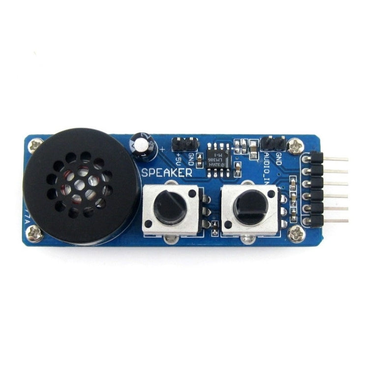 Scheda di test AD/DA con amplificatore audio LM386M - immagine 3