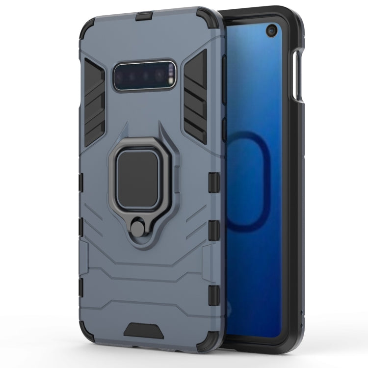 Custodia antiurto PC TPU per Galaxy S10e con anello magnetico