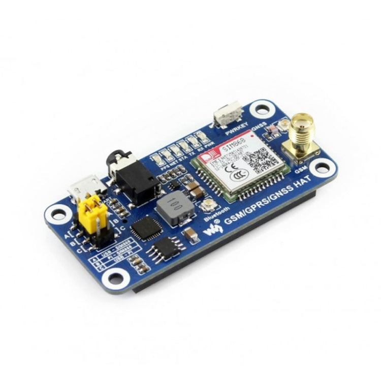 Modulo HAT Waveshare GSM/GPRS/GNSS e Bluetooth per Raspberry Pi