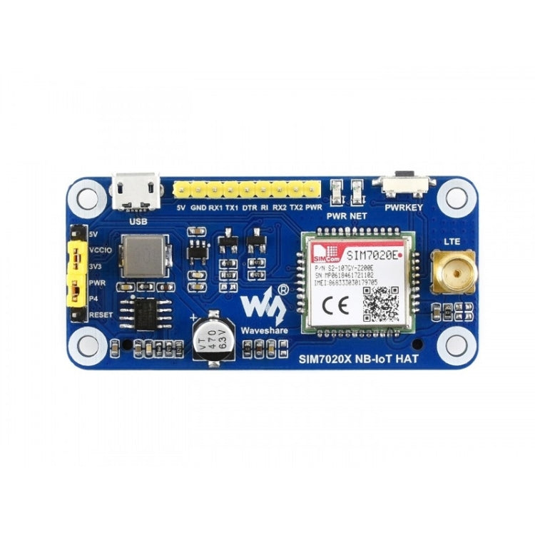 Modulo NB-IoT HAT Waveshare per Raspberry Pi con USB e UART - immagine 2