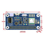 Modulo GNSS Waveshare L76X per Raspberry Pi con GPS, BDS e QZSS - immagine 3