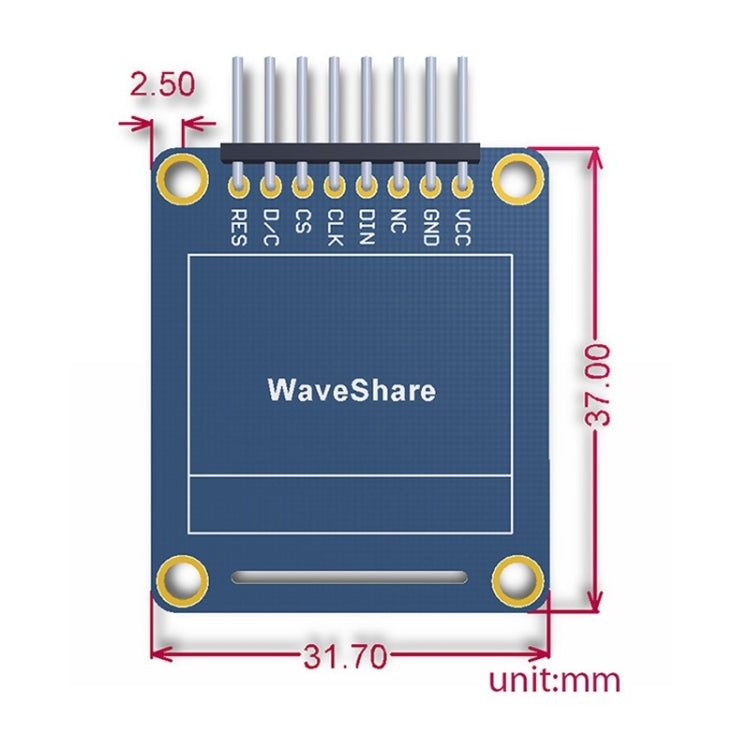 Display OLED RGB SPI 0,95 pollici 96 × 64 con driver SSD1331 - immagine 5