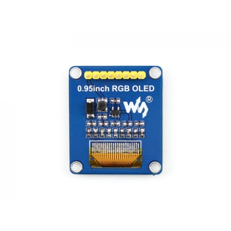Display OLED RGB 0,95 pollici SPI SSD1331 con pinheader verticale - immagine 3