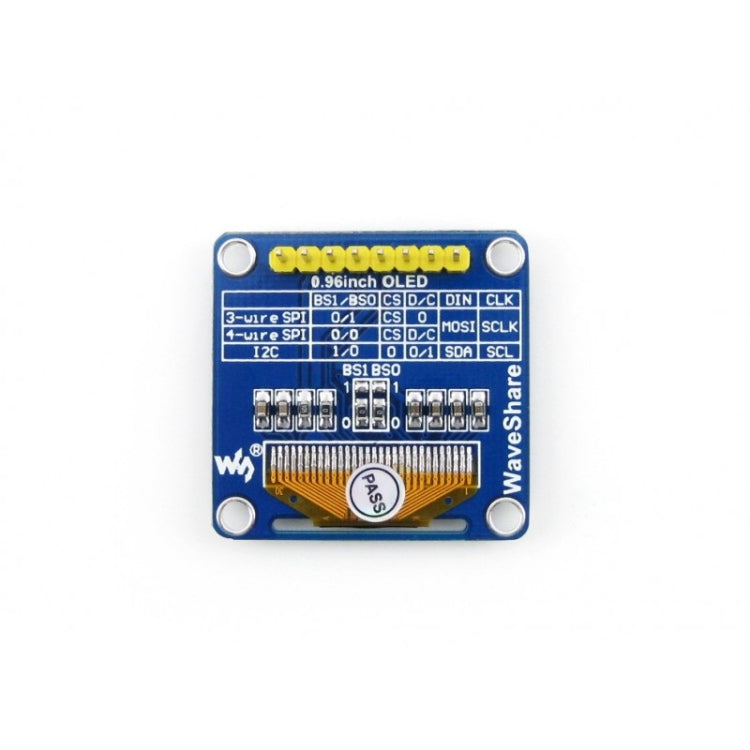Display OLED Waveshare 0,96″ 128x64 con interfacce SPI e I2C - immagine 3