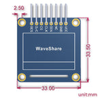 Display OLED Waveshare 0,96″ 128x64 con interfacce SPI e I2C - immagine 5
