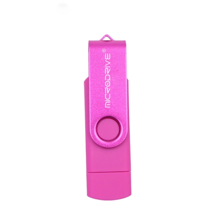 Chiavetta USB 2.0 MicroDrive 32GB rotante in metallo