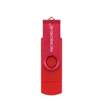 Chiavetta USB 2.0 MicroDrive 32GB rotante in metallo
