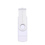 Chiavetta USB 2.0 MicroDrive 32GB rotante in metallo