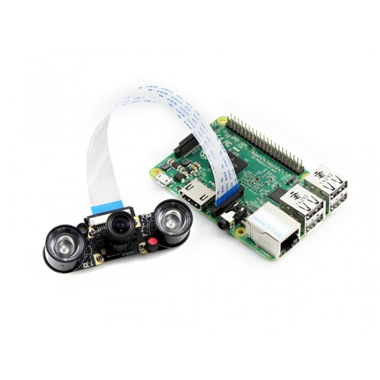 Modulo fotocamera Waveshare Raspberry Pi OV5647 5 MP con fuoco regolabile - immagine 4