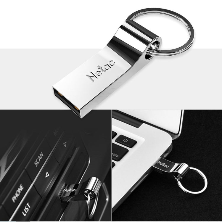 Netac U275 Disco USB 2.0 8 GB in lega di alluminio