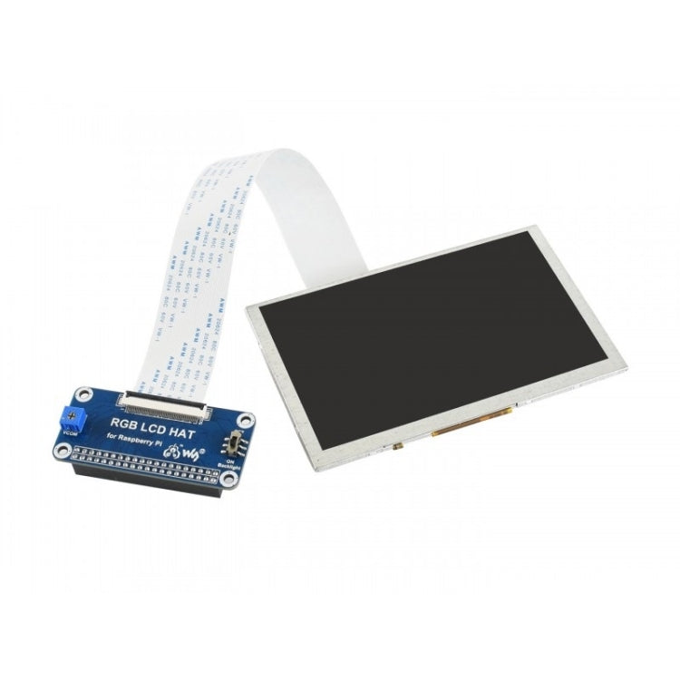 Display IPS 5 pollici 800x480 DPI No Touch per Raspberry Pi - immagine 2