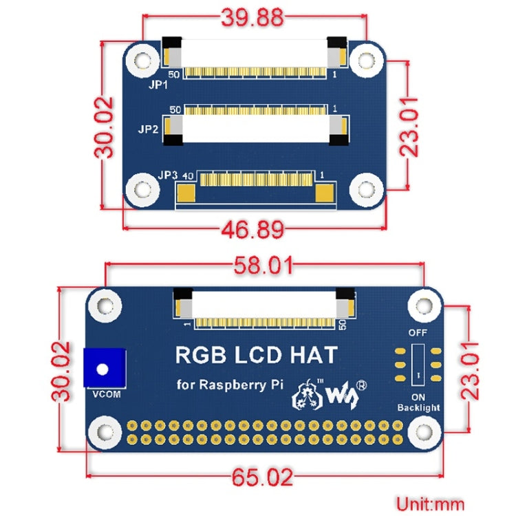 Display IPS 5 pollici 800x480 DPI No Touch per Raspberry Pi - immagine 12