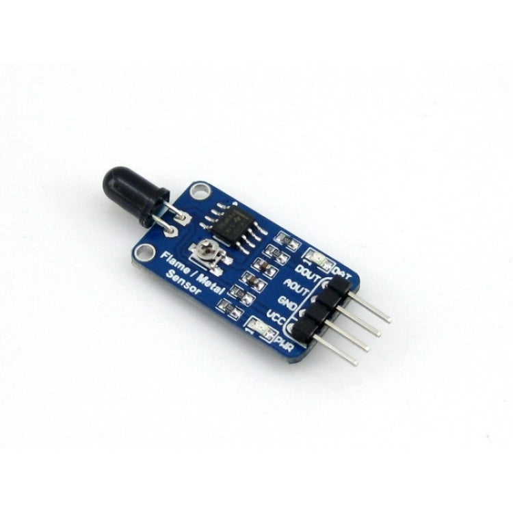 Sensore di fiamma LM393 con sensibilità regolabile, 3,3-5,3 V - immagine 2