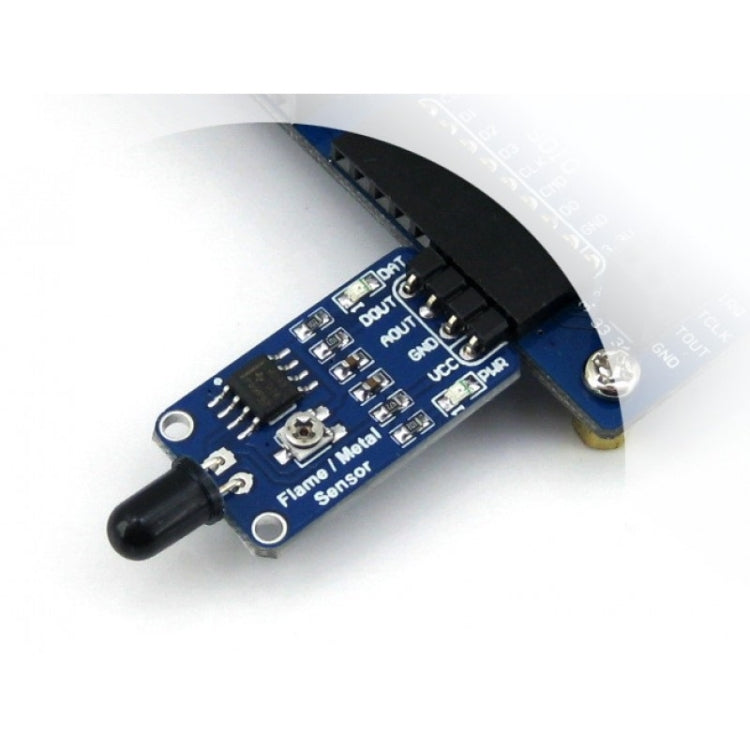 Sensore di fiamma LM393 con sensibilità regolabile, 3,3-5,3 V - immagine 5