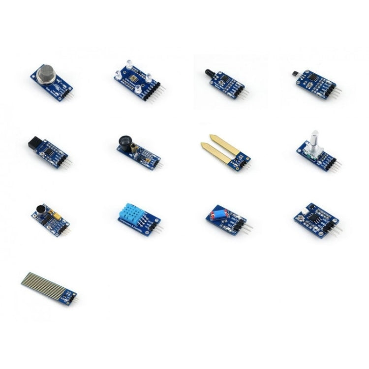 Kit sensori Waveshare per gas, colore, fiamma e automazione