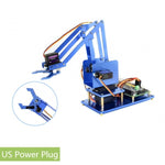 Kit braccio robotico 4-DOF in metallo per Raspberry Pi e Jetson Nano