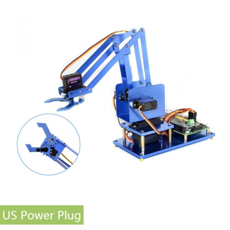 Kit braccio robotico 4-DOF in metallo per Raspberry Pi e Jetson Nano