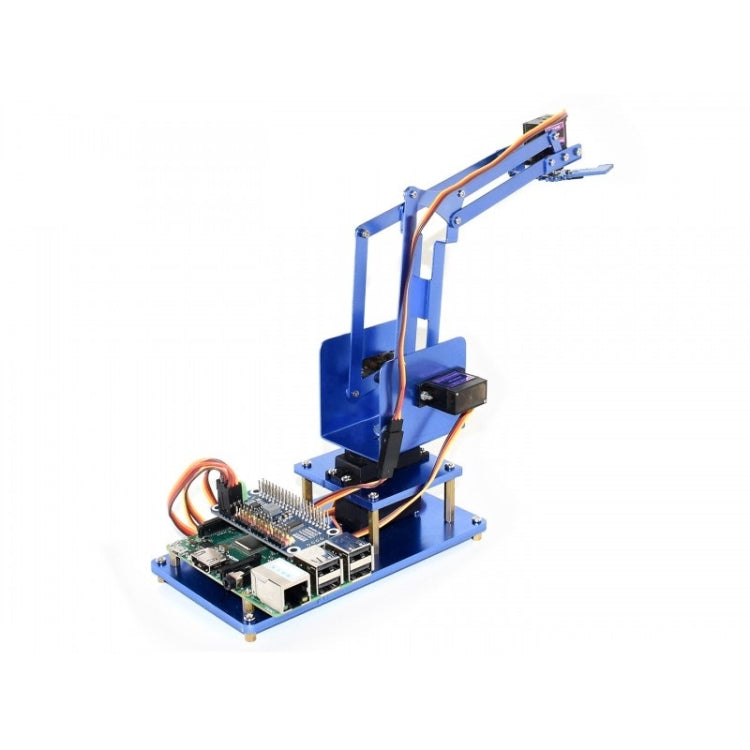 Kit braccio robotico 4-DOF in metallo per Raspberry Pi e Jetson Nano - immagine 2