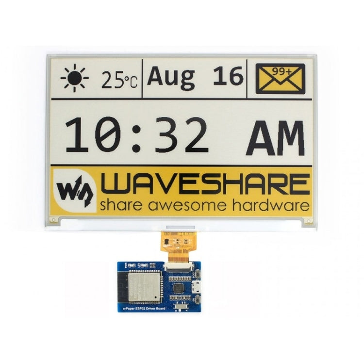 Scheda driver e-Paper Waveshare con ESP32, WiFi e Bluetooth - immagine 7