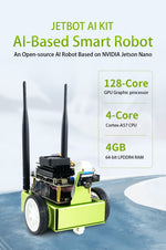Kit robot AI Waveshare JetBot con display OLED per Jetson Nano - immagine 6