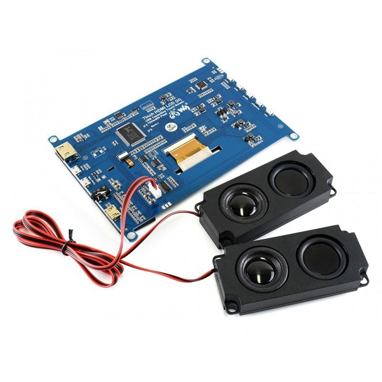 Display LCD touch Waveshare 7 pollici IPS 1024x600 - immagine 6