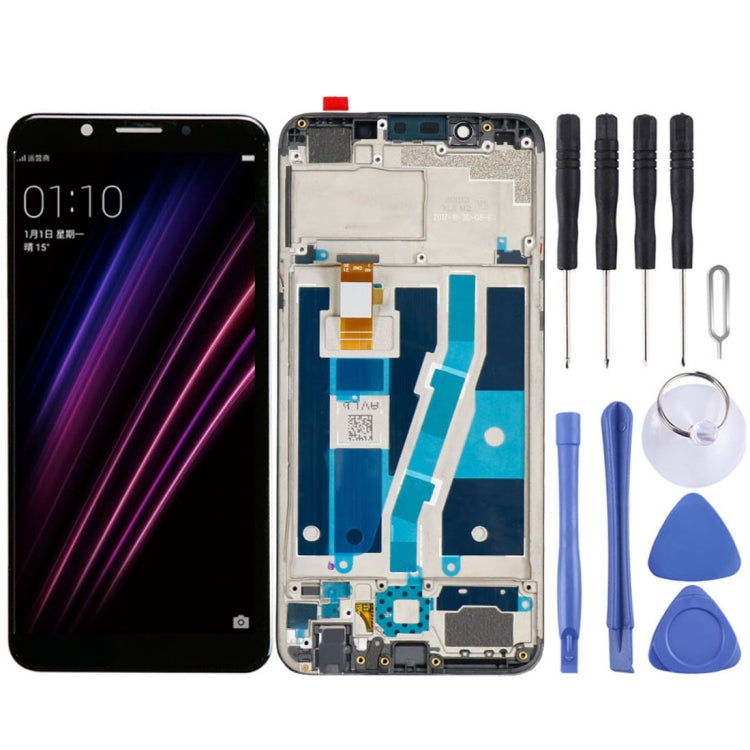 Schermo LCD con touch e cornice per OPPO A1