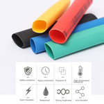 Tubo termorestringente impermeabile 140 pezzi in PE