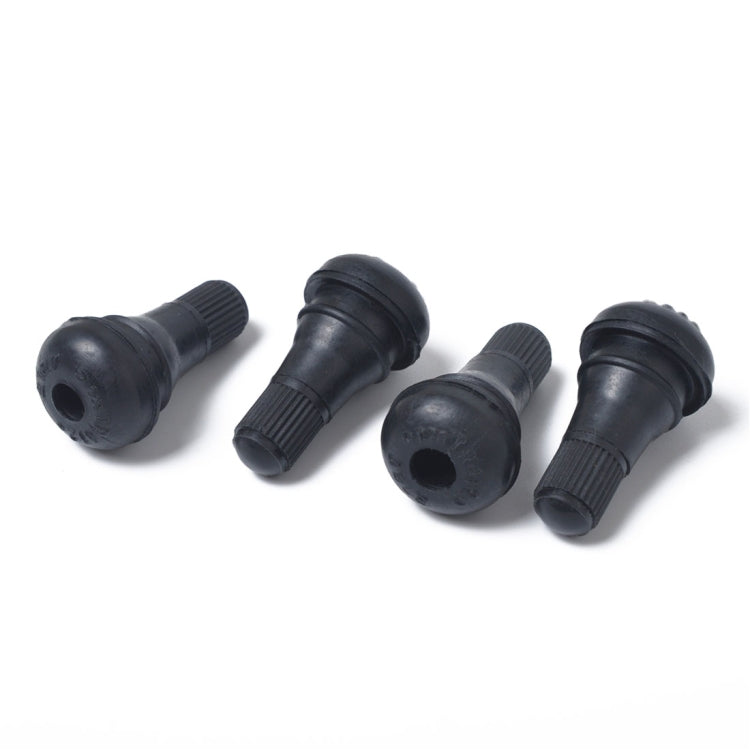 Stelo valvola corto in gomma TR412 con chiave per pneumatici