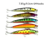 Set 43 esche da pesca in metallo per spigola, da 5 a 10,5 cm - immagine 6