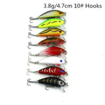 Set 43 esche da pesca in metallo per spigola, da 5 a 10,5 cm - immagine 8