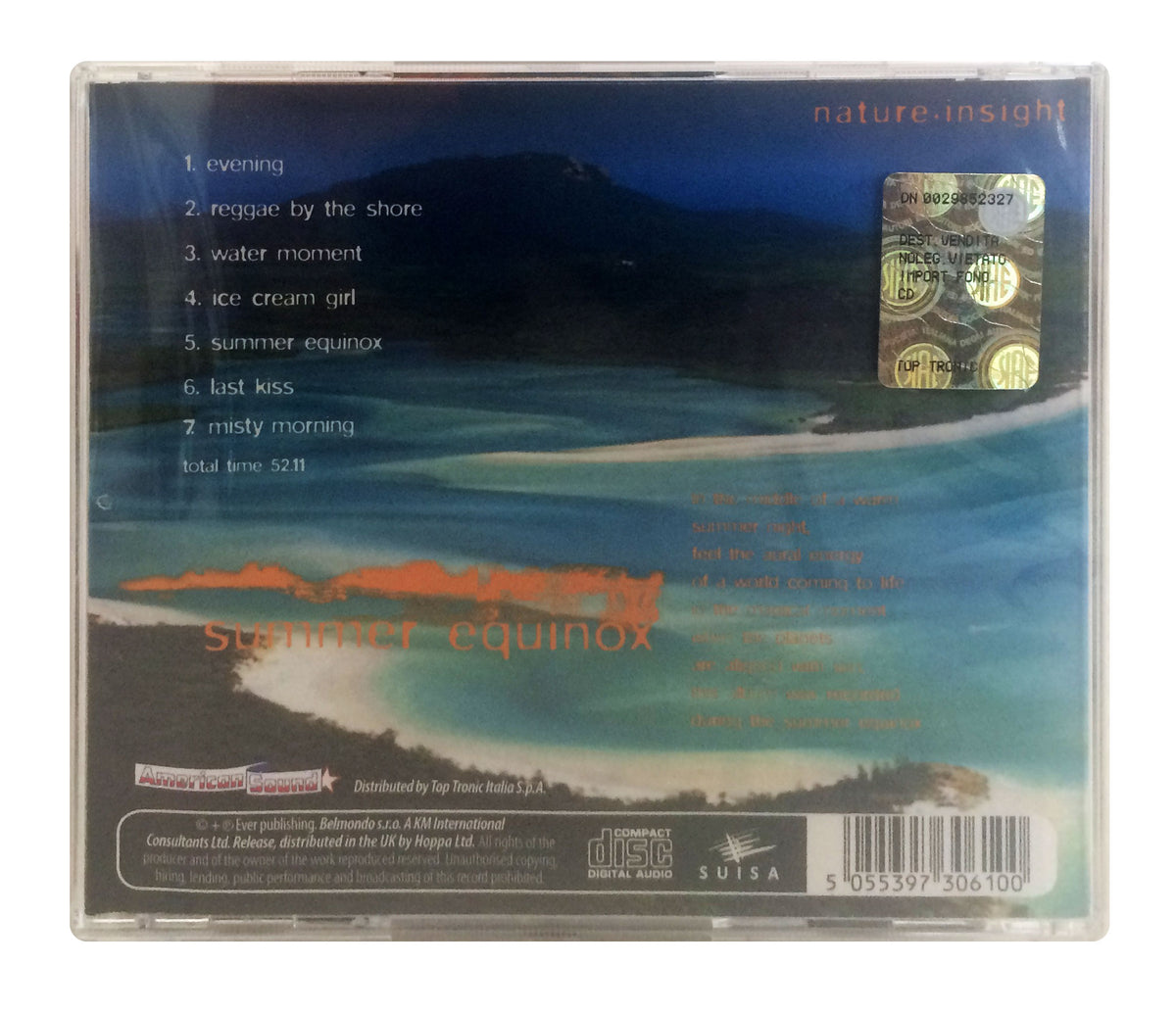 CD musicale Summer equinox nature.insight
