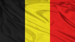 Bandiera Nazionale Belgio 60x40cm tessuto rayon-cotone-lino