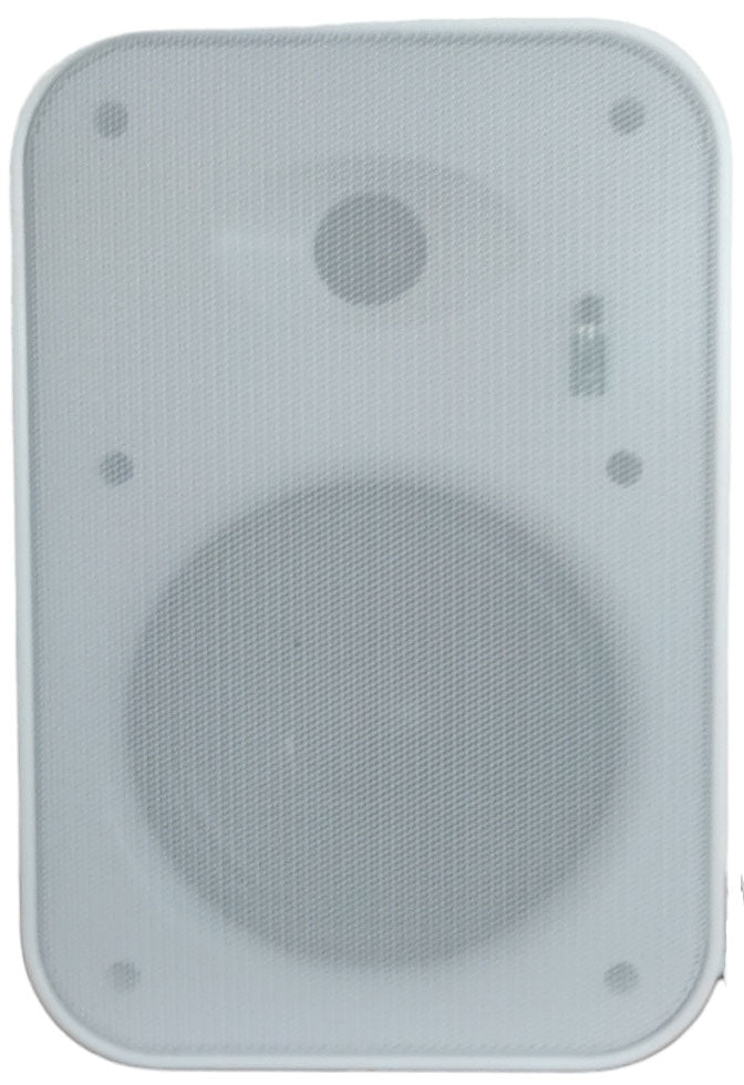 Cassa acustica amplificata da parete 6.5" Bluetooth USB MIC bianca