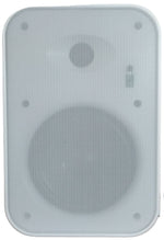 Cassa acustica amplificata da parete 6.5" Bluetooth USB MIC bianca